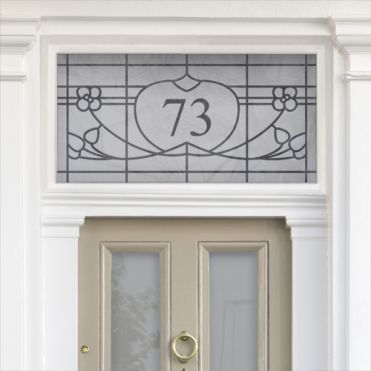 Pierre Art Nouveau House Number